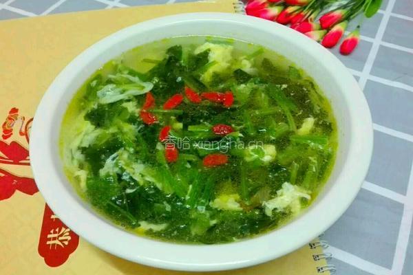 菠菜鸡蛋汤的做法图解9