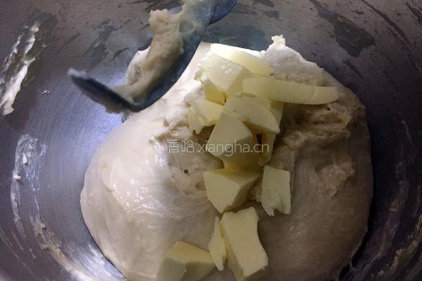 香葱火腿肉松面包（波兰酵种）的做法图解6