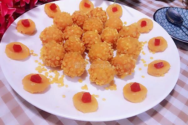 年夜饭_玉米地瓜球的做法图解2