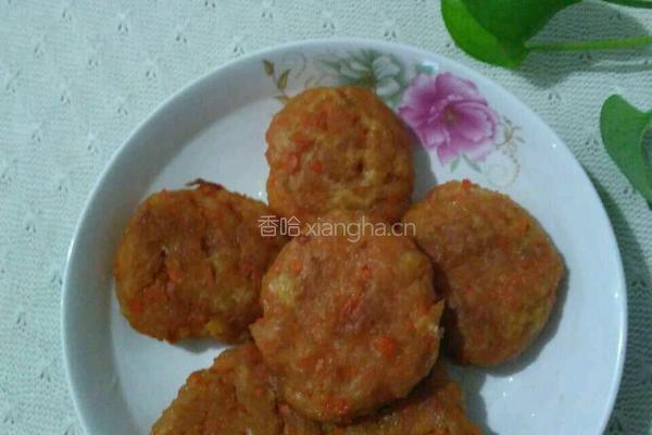 香煎红萝卜饼的做法图解7