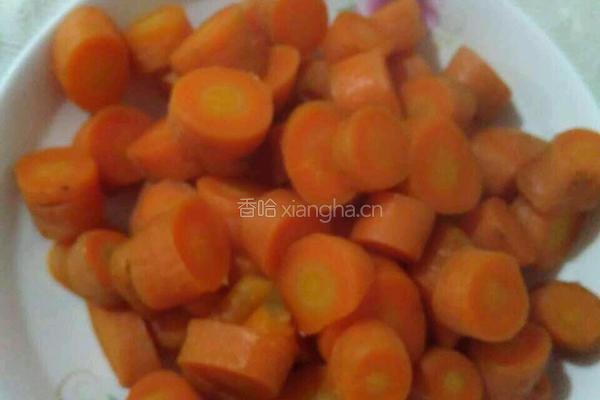 香煎红萝卜饼的做法图解3