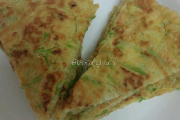 西葫芦鸡蛋饼的做法图解4
