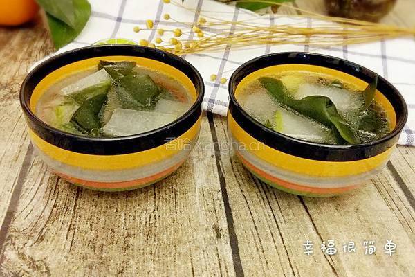 冬瓜海带结汤的做法图解9