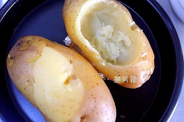芝士培根烤土豆的做法图解5