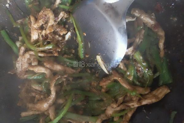 青椒肉丝的做法图解9