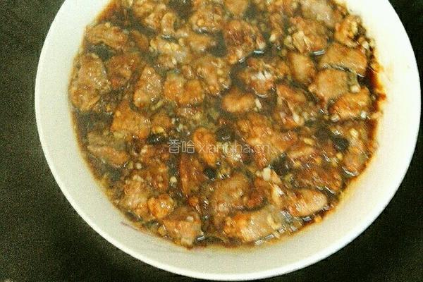 豆豉蒸排骨的做法图解3