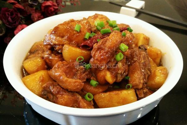 土豆烧鸡腿的做法图解13