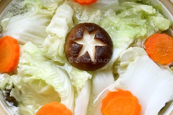煎豆腐白菜汤的做法图解7