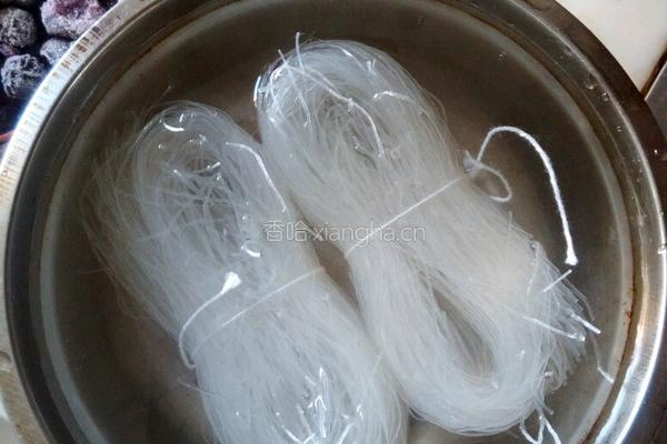 粉丝菠菜的做法图解3