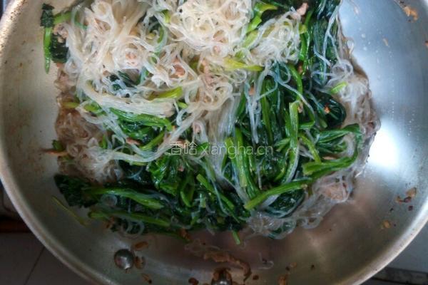 粉丝菠菜的做法图解7