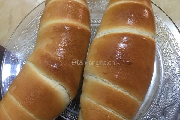 黄油面包卷的做法图解1