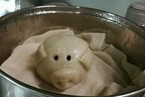 卖萌的奶黄包的做法图解6