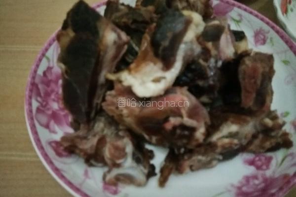 营养腊排骨的做法图解2