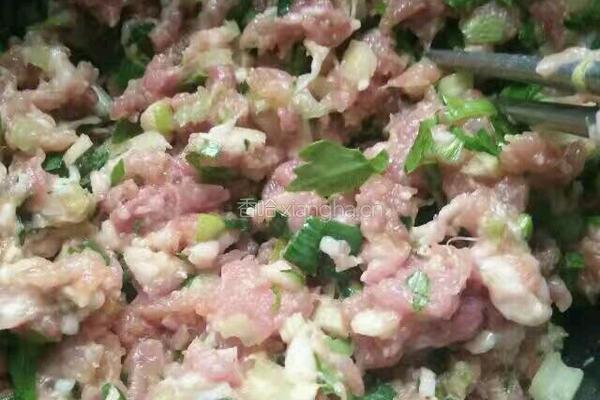 猪肉胡萝卜饺子的做法图解1