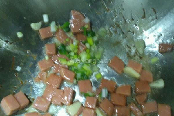 鸡蛋火腿豆腐汤的做法图解4