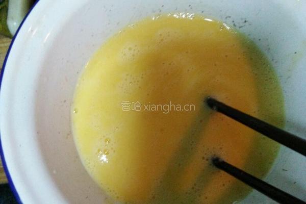 花菜青椒炒鸡蛋的做法图解3