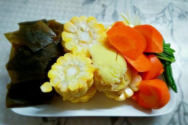 筒子骨蔬靓汤的做法图解3