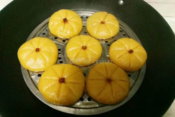 蒸南瓜饼的做法图解8