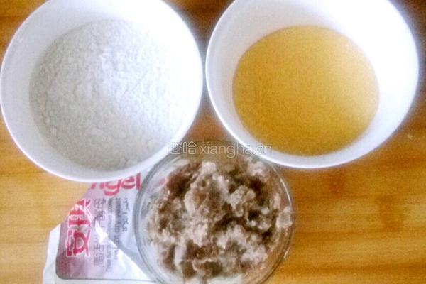 粘豆包的做法图解1