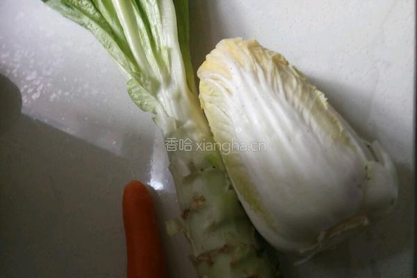 酸辣泡菜的做法图解1