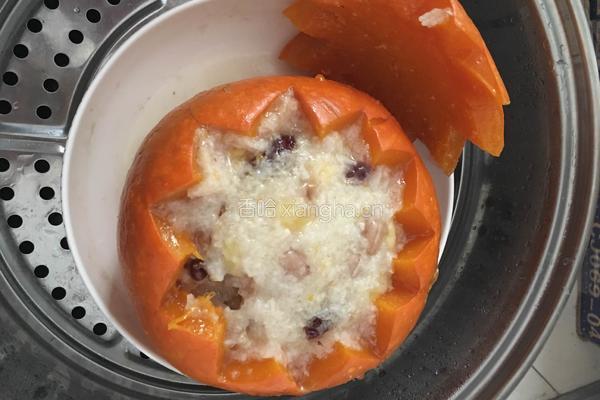 金瓜甜饭的做法图解4