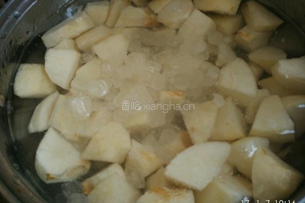 冰糖雪梨红樱桃的做法图解6