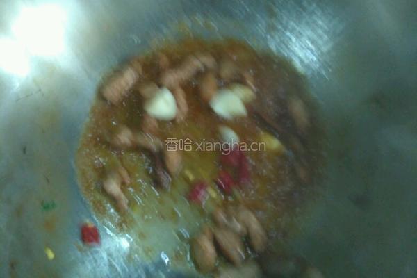 茄子炒肉的做法图解3