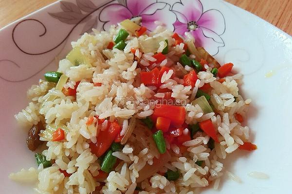 什锦炒饭的做法图解6