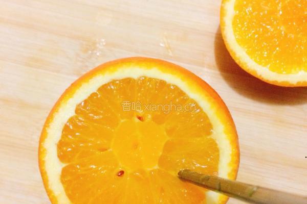 盐蒸橙子的做法图解4