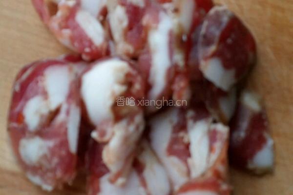 豆尖煮饵块的做法图解2