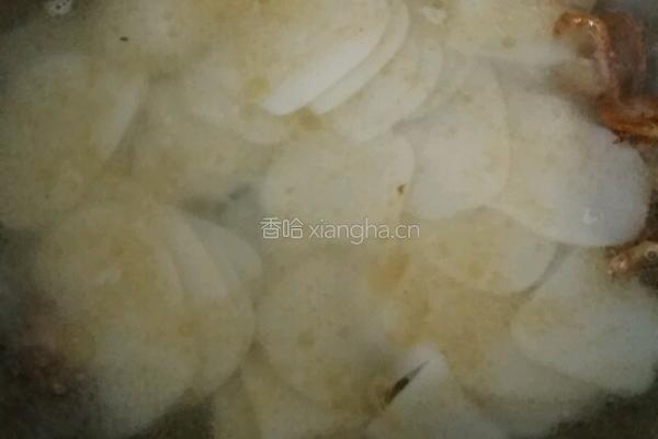 豆尖煮饵块的做法图解5