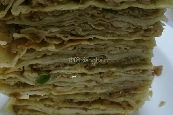 千层肉饼