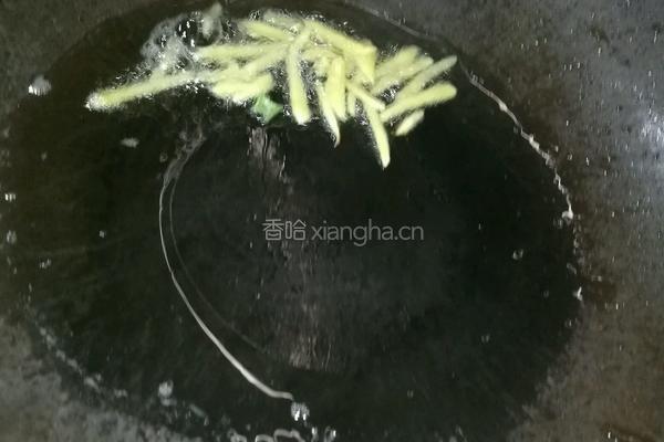 清炒花甲的做法图解4