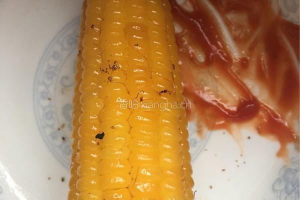 蜂蜜醇香烤玉米的做法图解4