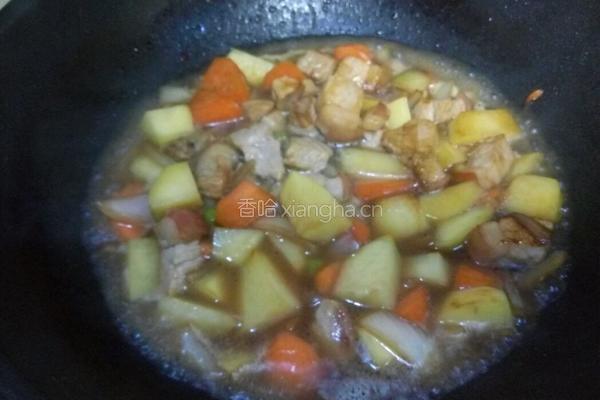 土豆烧肉的做法图解6