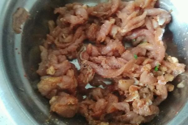 麻辣里脊肉的做法图解3