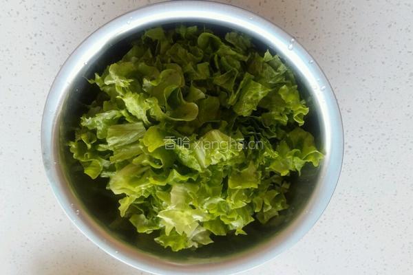 凉拌生菜的做法图解2