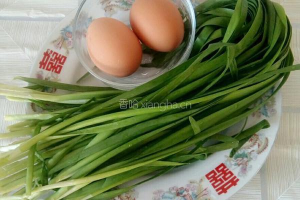 韭菜炒鸡蛋的做法图解1