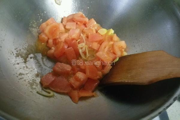 西红柿疙瘩汤的做法图解4