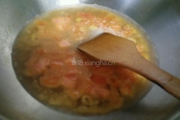 西红柿疙瘩汤的做法图解5