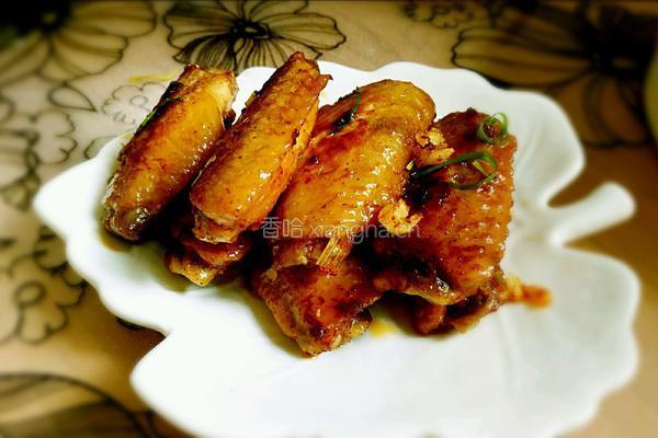 煎蒜香鸡翅的做法图解9