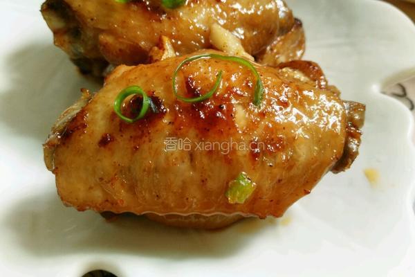 煎蒜香鸡翅的做法图解7