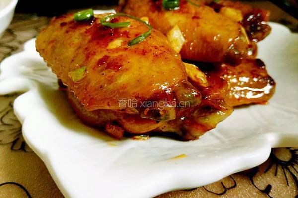 煎蒜香鸡翅的做法图解8