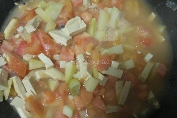 西红柿土豆豆腐卤（揪片）的做法图解10