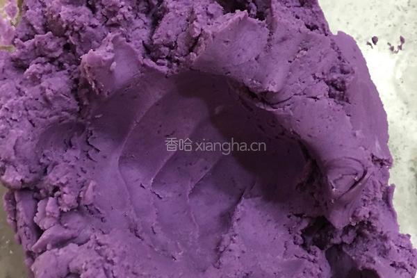 手工椰浆芋圆的做法图解4