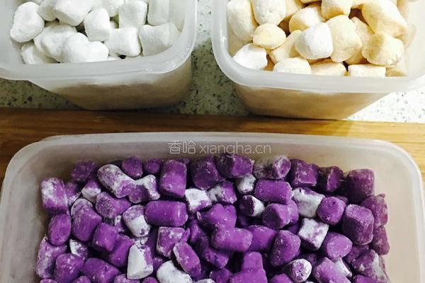 手工椰浆芋圆的做法图解7