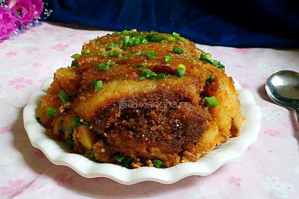 粉蒸肉的做法图解14