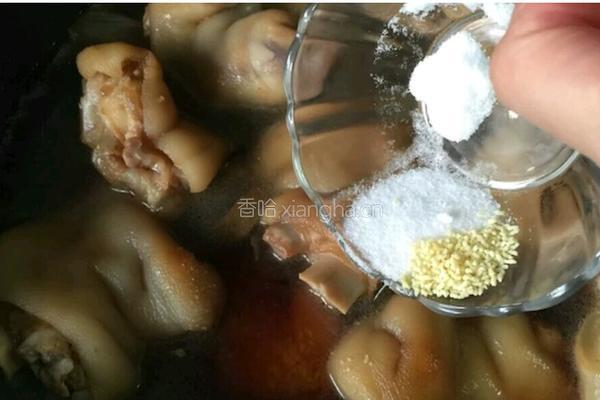 冰糖炖猪蹄的做法图解13