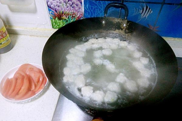 清汤圆子西红柿火锅的做法图解3