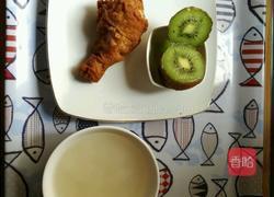 早餐 西玛饼鸡腿猕猴桃的做法图解12